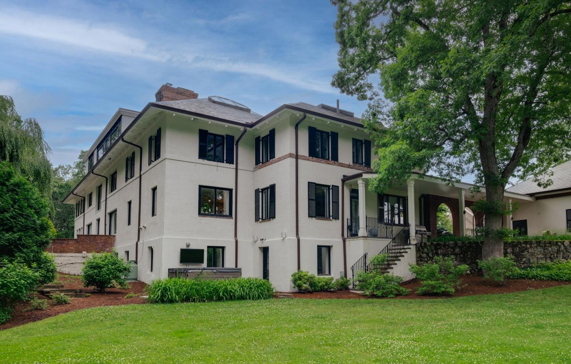 Boston Mansion Heated Pool Fire Pit Tennis Needham Exterior foto